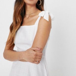 NastyGal XS White Dress